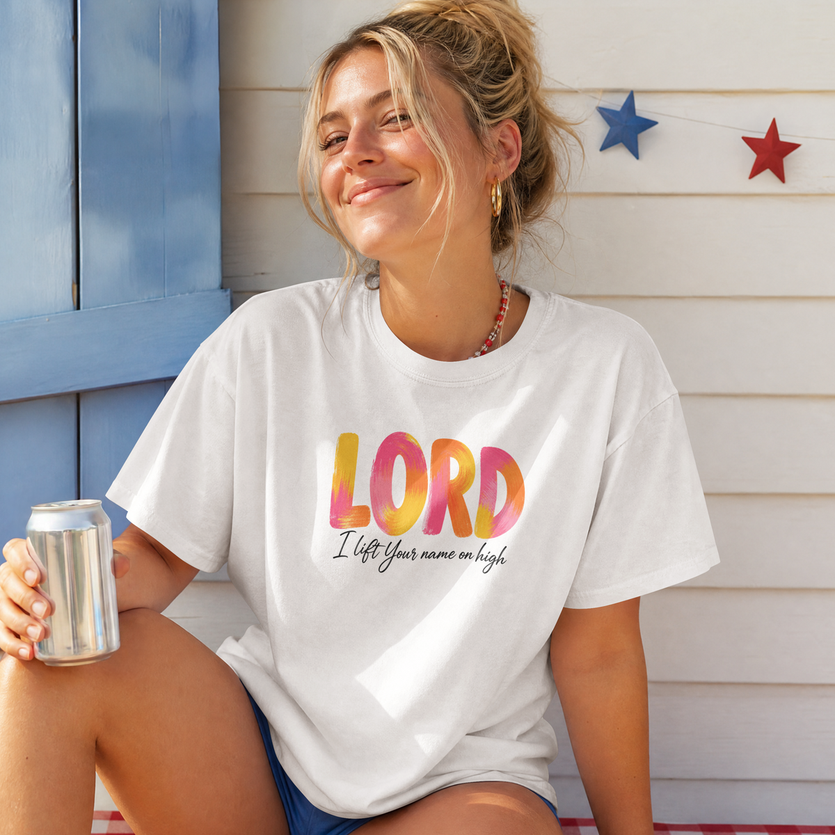 LORD I LIFT YOUR NAME ON HIGH UNISEX T