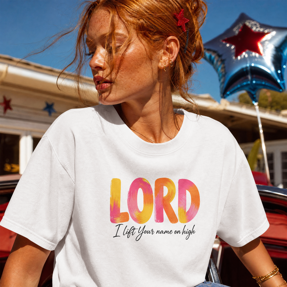 LORD I LIFT YOUR NAME ON HIGH UNISEX T