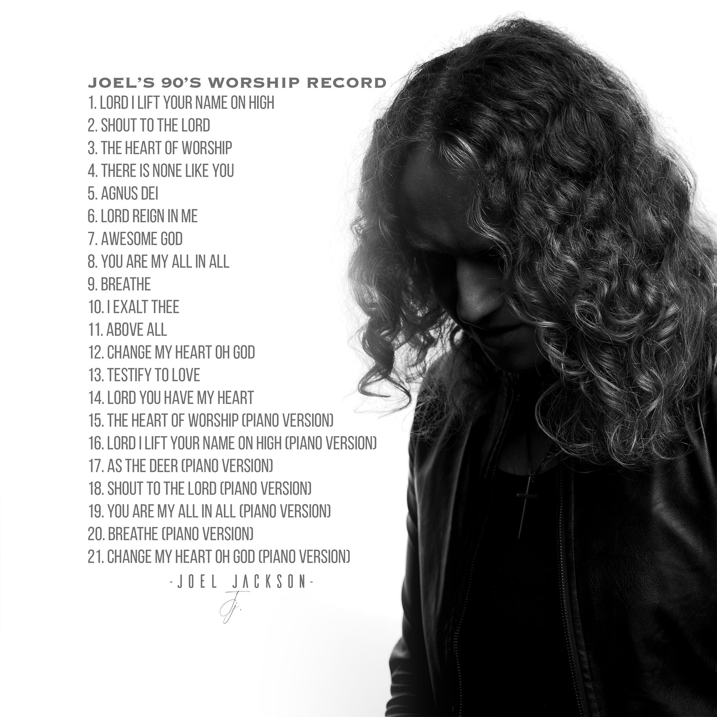 Joel's 90's Worship Record - Autographed CD